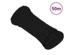 Rope, Ropes Vidaxl Preto Poliéster (n/a)