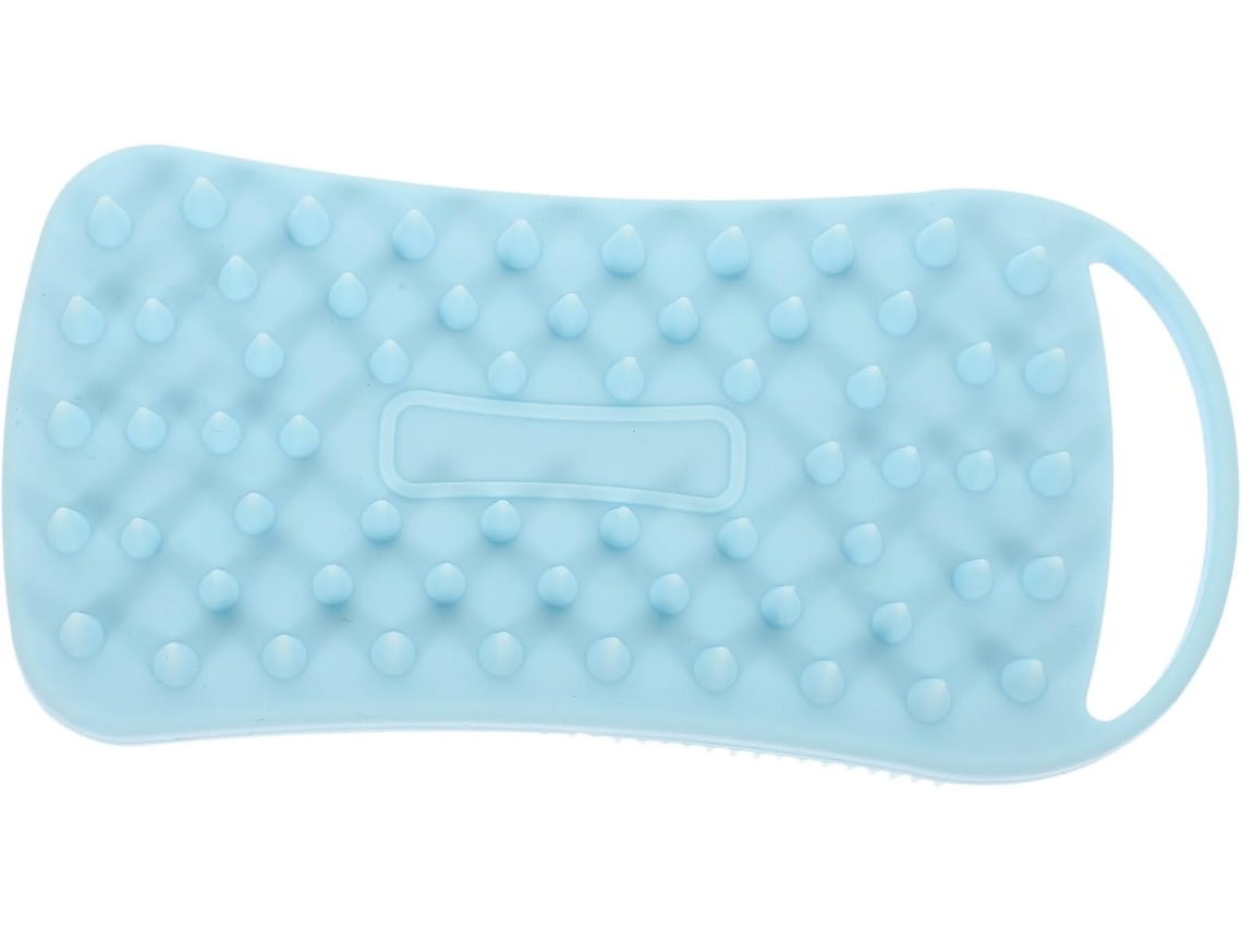 Escova De Banho Silicone Para Bebês Com Superfície Lisa, Escova Esfoliante Para Massagem Corporal, Ideal Para Uso