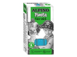 Fiesta Face Stick Pack Con 6 Barritas De Pintura Facial Sistema Retractil Giratorio Se Lava Con Agua Testado Dermatologicamente Color Alpino