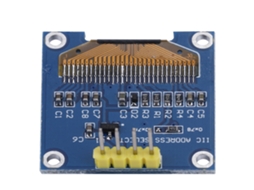 Módulo De Display Led Serial Iic I2c Tela Led Azul 128*64