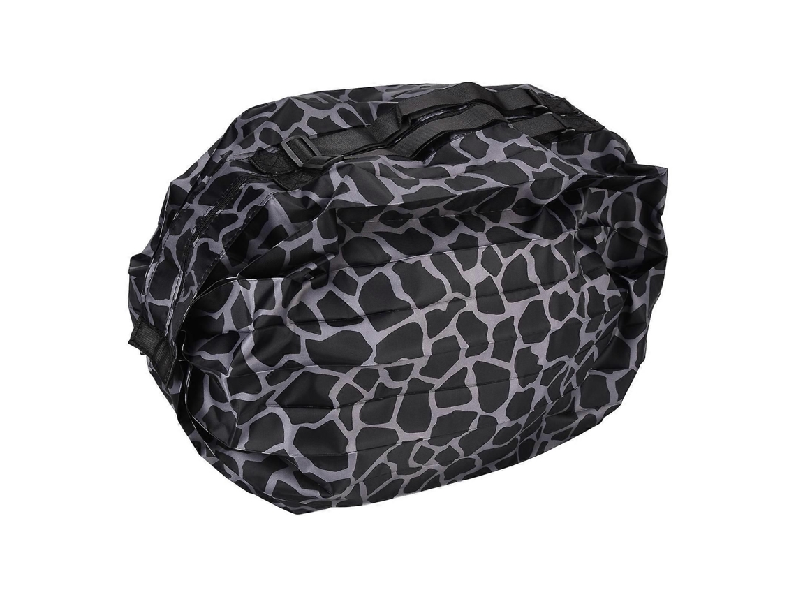 Sacola De Compras Elegante E Reutilizável Em Tecido Oxford, Portátil, Dobrável, De Alta Capacidade, Para Usar No Ombro Ou Como Bolsa De Ombro, Im