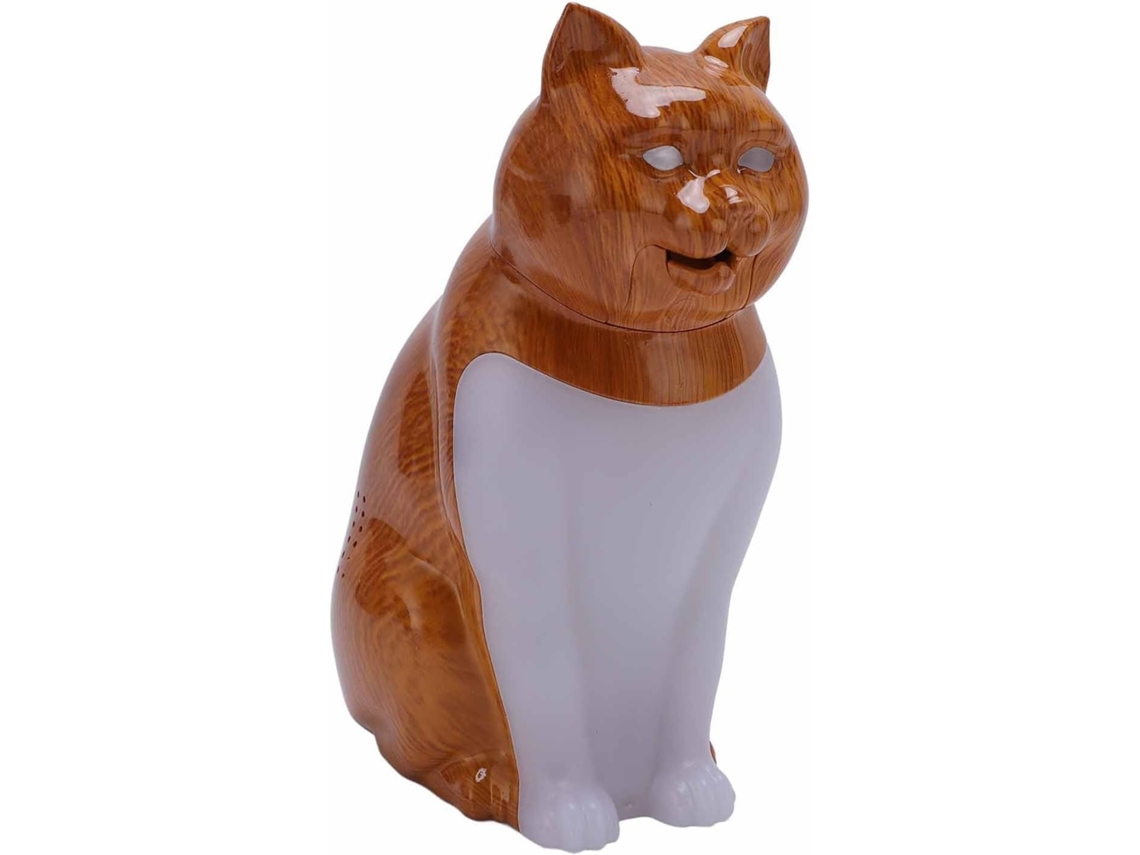 Luminária Noturna De Gato Recarregável Via Usb Com Efeitos Sonoros 3