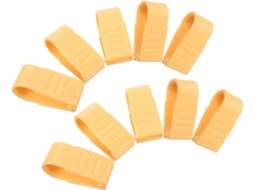 Nuobesty Conjunto De 10-prendedores Lençol E Capa Edredom Antiderrapantes, Amarelos, Seguram Os Lençóis Firmemente Para