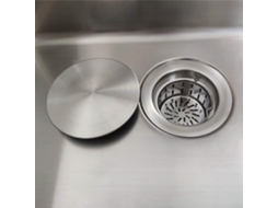 Elegante Tampa Decorativa Para Pia, Feita De Aço Inoxidável Sus304.