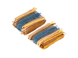 Veloriskku-kit De Resistências De Filme Metálico 2600 Peças 0,25w 130 Tipos Componentes Eletrônicos