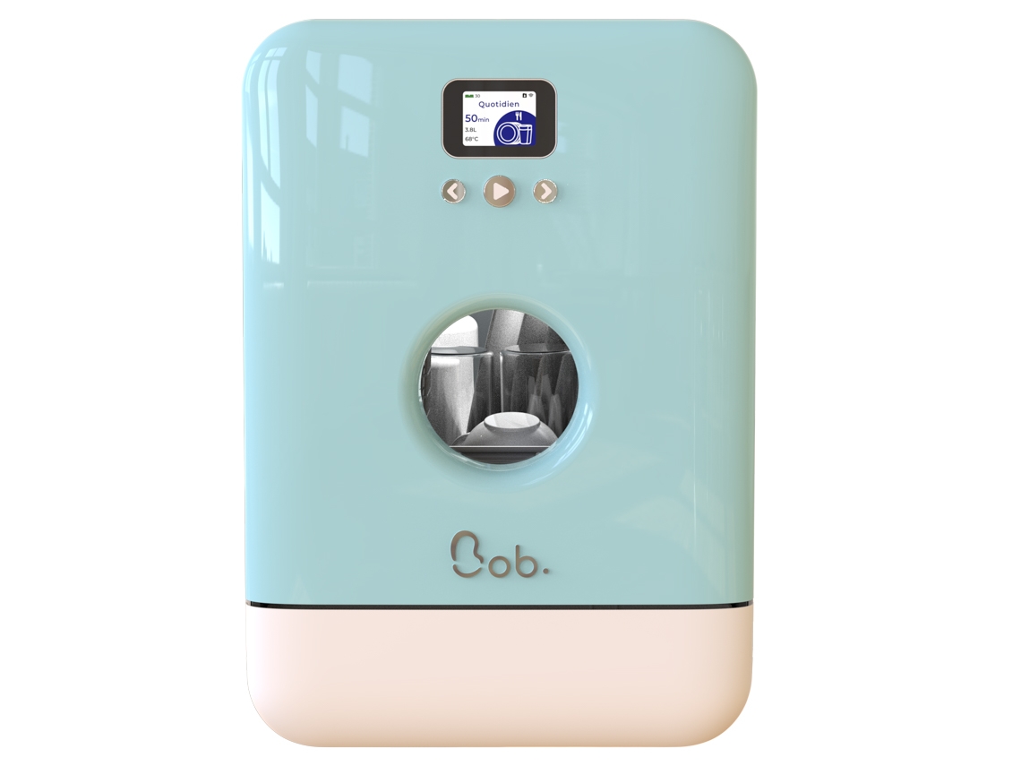 Máquina de Lavar Louça Compacta BOB White Ice Blue Da Daan Tech