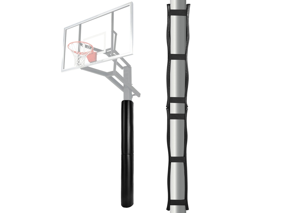 Tapete de basquete quadrado Vevor (1800 x 500 x 32 mm), preto
