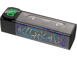 Auscultadores Gaming Bluetooth   5.1 Com Display Digitalcrack Light Breathing Hifi Estéreo Estéreo Fone De Ouvi*