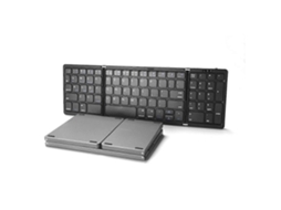 Teclado Bluetooth Dobrável TAISHENGDA, com Touchpad, mini, compatível com iOS, Android, Windows