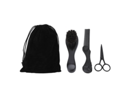 Kit De Máscara, Escova, Tesoura, Pente E Estojo