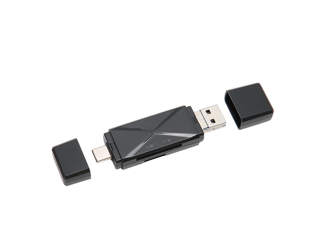 Lurelia Leitor De Cartões Usb-c/micro Usb/usb 3.0 Sd/tf Para Android/windows