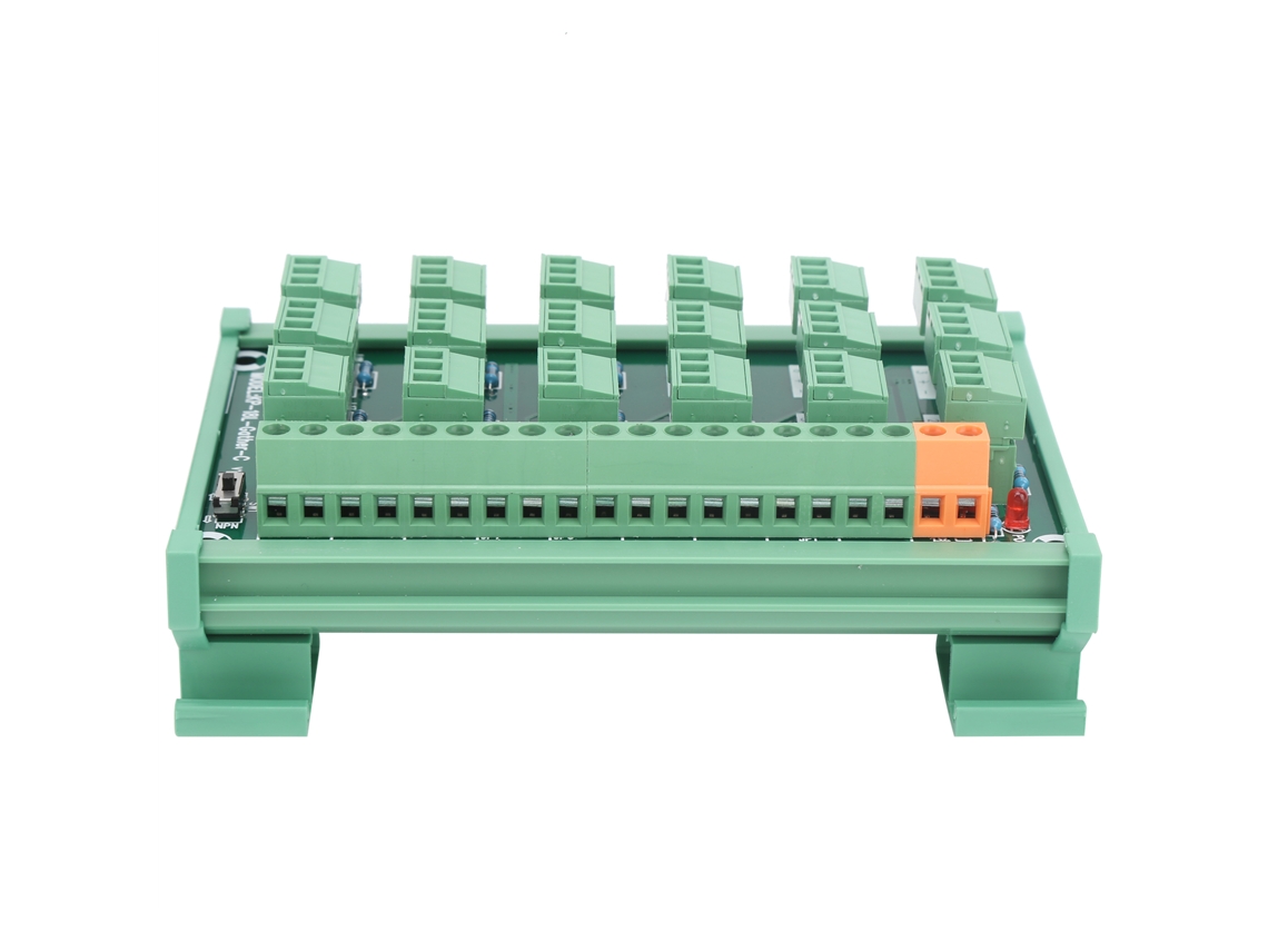 Awts placa de Adquisición 18 Canales 3 Hilos Terminal Block Din Rail Npn Pnp Kp 18l gther C