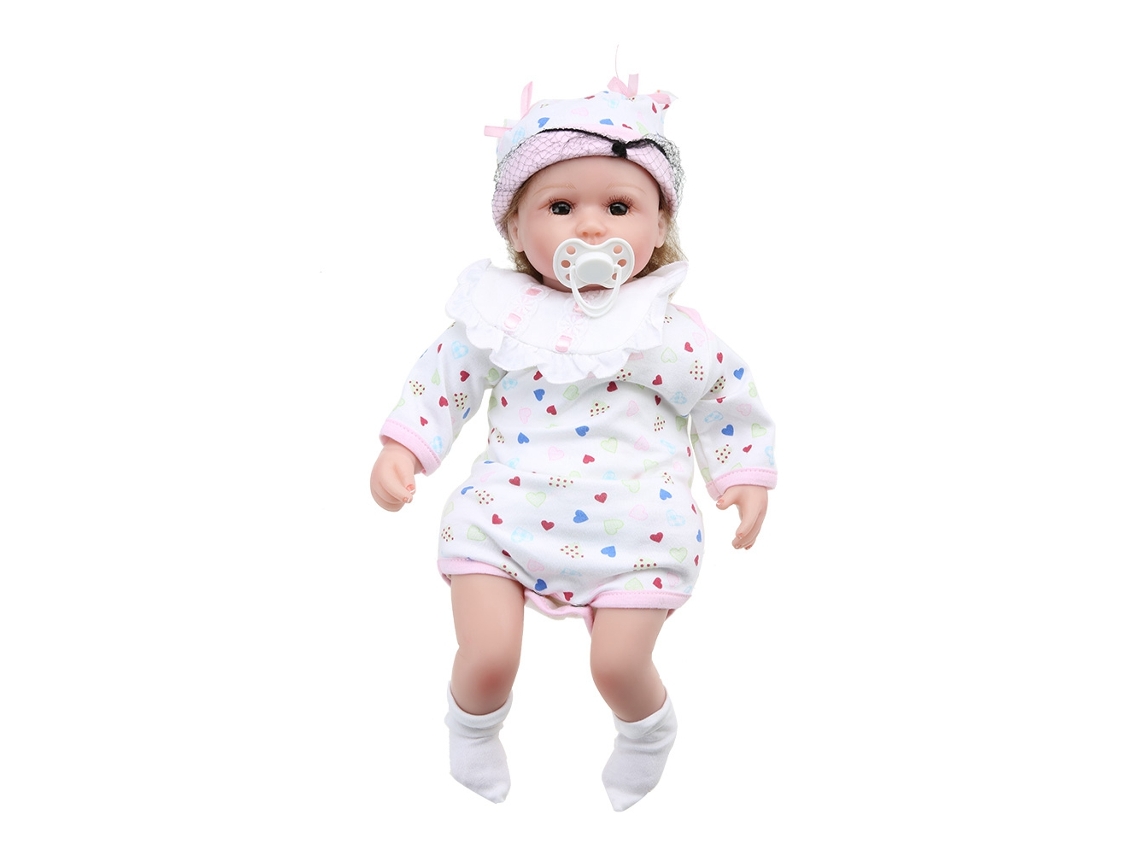 Walshlxq muñecas de Silicona Bebé de Cuerpo Completo Realistas Con Ropa Juguetes de Baño Regalos para Niños