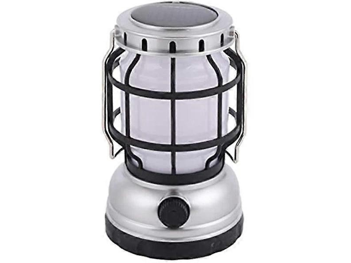 Lanterna Monshop Usb Recarregável Led Para Acampamento, Lanterna Solar Com Chama Cintilante Olysi Shop