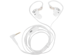 Fones De Ouvido Com Fio De 3, 5 Mm Com Microfone, Hifi, Híbridos Em Abs E Pc, 1 Driver De Armadura Balanceada