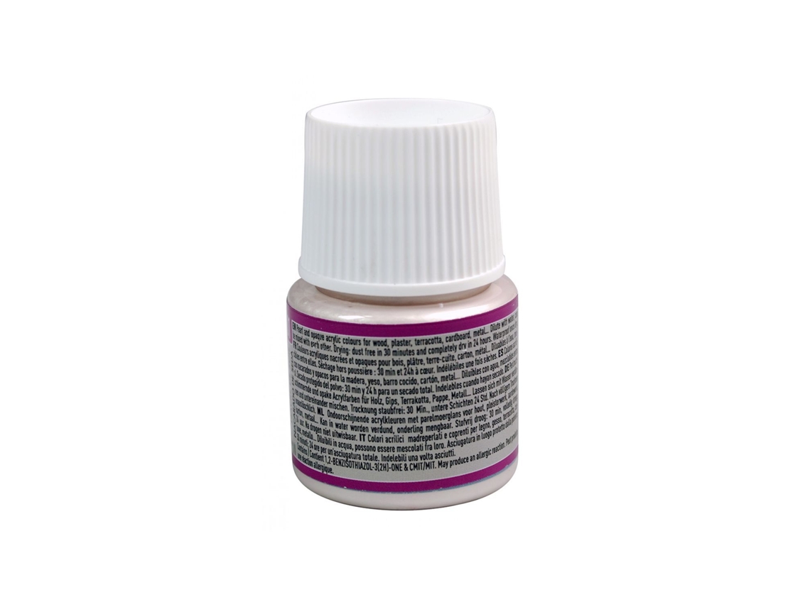 Tinta Acrílica PÉBÉO (Opaca - Perolada Branca 45 ml)