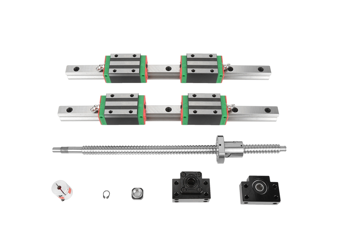 Laxiscreed Guia Linear Para Cnc Routers Com Kit De Porca Para Movimentos Precisos E Confiáveis