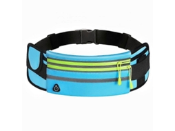 Pochete de corrida à prova d'água Slowmoose, cinto com alça e suporte para celular, respirável e portátil.