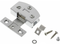 Ferragens Para Móveis, Dobradiça Para Porta De Vidro Armário, Grampo Em Liga De Zinco Maciço Para Vidro 5a 8mm, Fixação