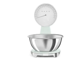 Balança de Cozinha SMEG Analógica e Digital - KSF01PGWW(Capacidade 5Kg - Precisão de 1g - Verde)