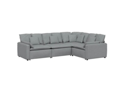 Modular Sofa, Modular Sofas Vidaxl Cinzeto Tecido
