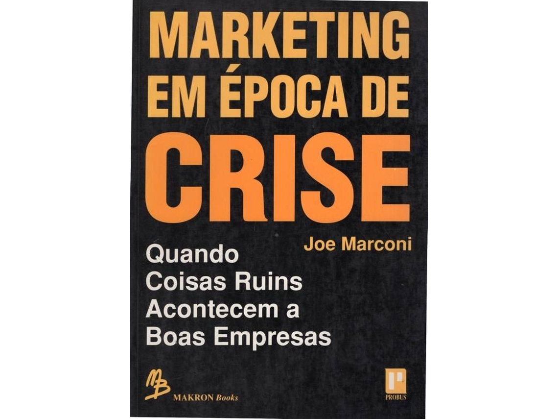 Livro Marketing em época de crise