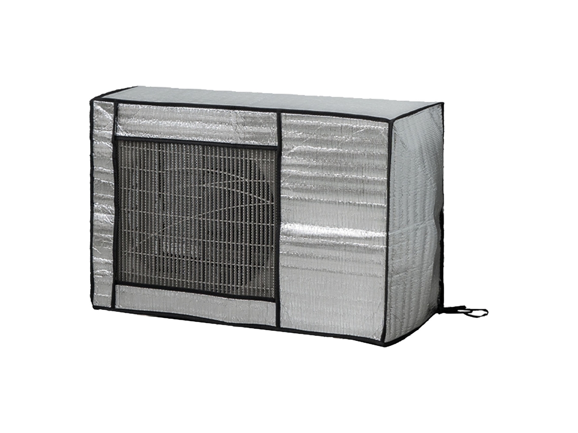 Capa impermeável Baok, anti-poeira e anti-solar para ar condicionado externo, ideal para residências, hotéis, edifícios e mesas (2 unidades).