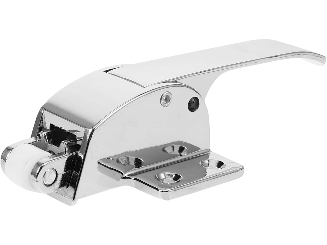 Fecho De Metal Reforçado Cabilock Para Maçaneta Porta Freezer, Trava De Geladeira, Ferragens Para Fácil Instalação