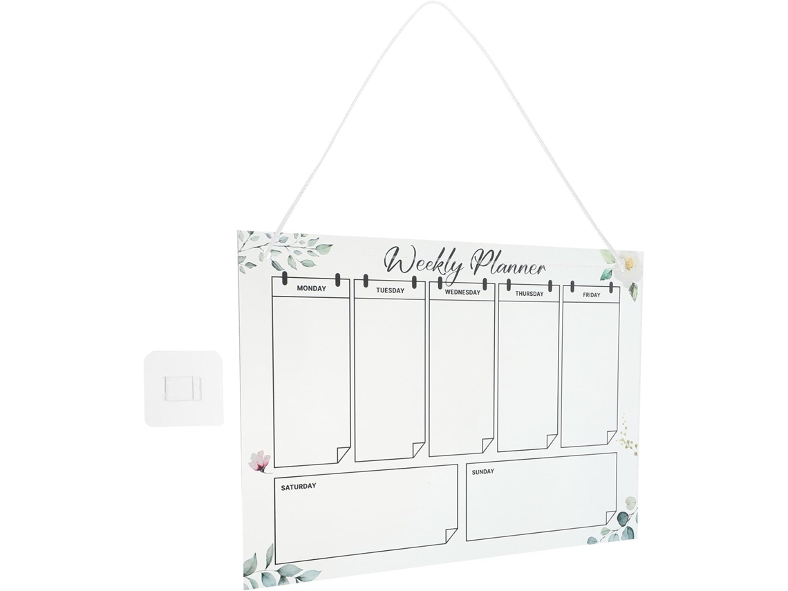 Tableau Planification Transparent Memo, Em Acrylique Suspendre En