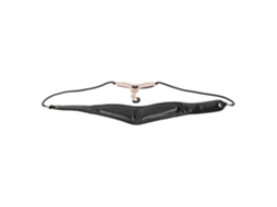 Alça de Couro Sintético para Saxofone Alça de Pescoço Sax de Couro Sintético Alça de Ombro para Saxofone Soprano