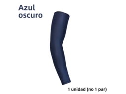 (1 Unidade, Azul Escuro, Tamanho M) Manga Esportiva Universal Com Proteção Uv Para Uso Externo, Adequada Para Basquete, Futebol, Etc.