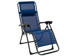 Espreguiçadeira PRESENTES MIGUEL (177 x 65 x 113 cm - Azul)