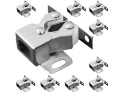 Villcase Conjunto De 10-fechos Esfera Galvanizados Para Portas E Armários, Fechos Duplos Com Rolamento E Mola, Fechos