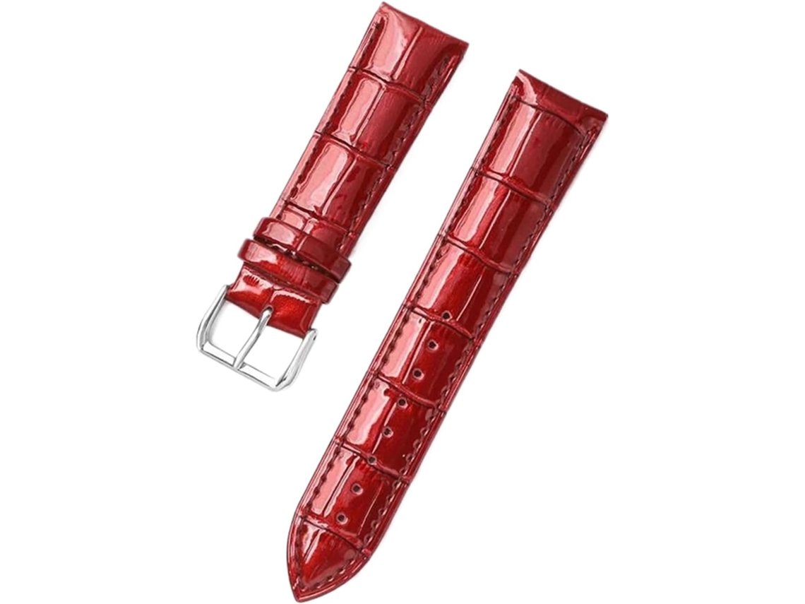Pulseira de Relógio em com para 20 Mm 22 Couro Alta Qualidade Água Fivela Aço Inoxidável Durável 22 Mm