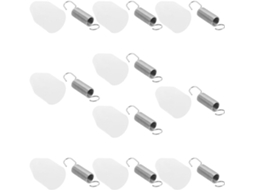 Rolhas De Mola Compatíveis E Duráveis Da Healvian, Conjunto Com 10 Unidades, Para Funis Dispensadores De Xarope Aço