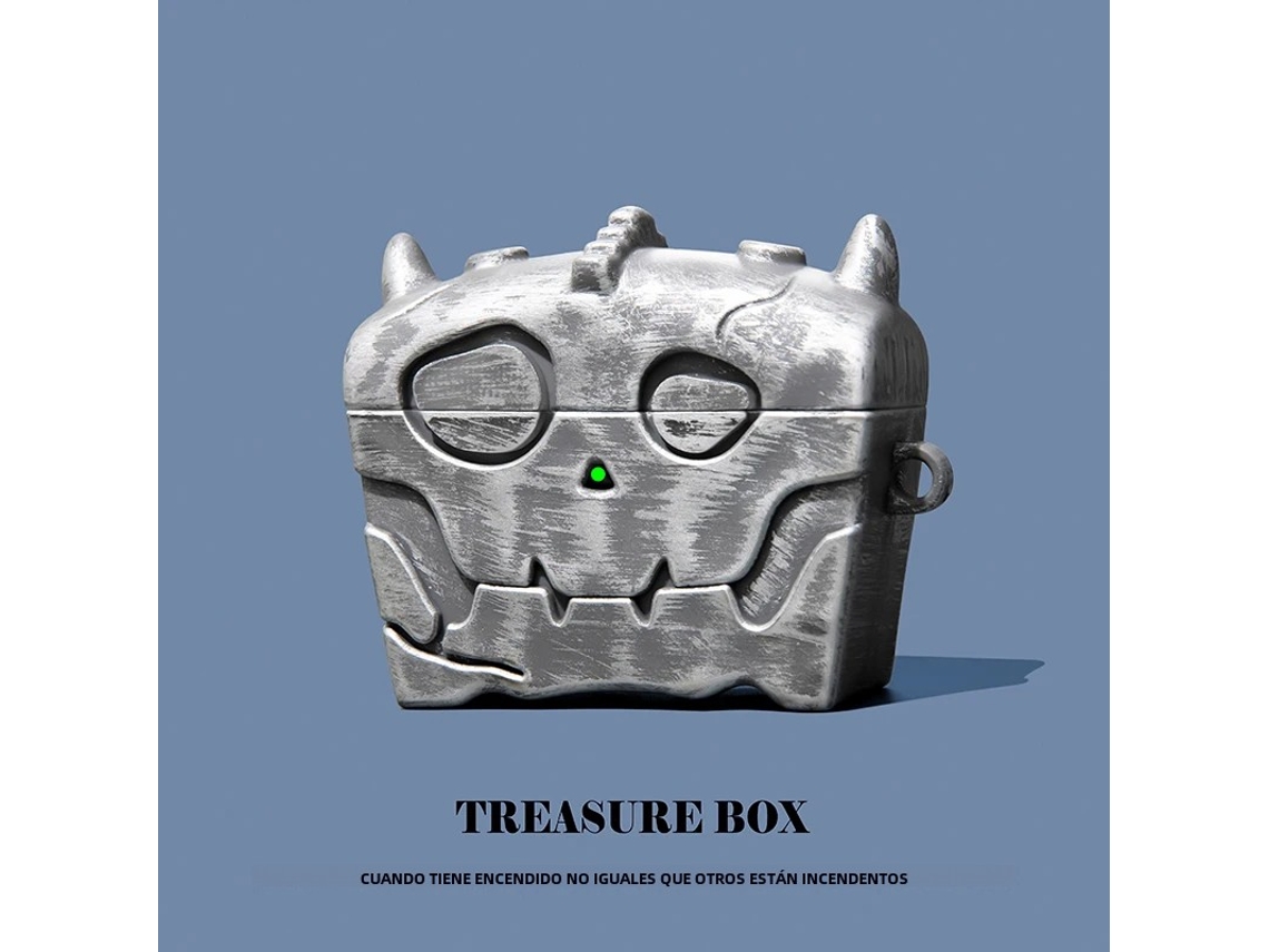 Capa Protetora Para Fones De Ouvido Bluetooth Zelda Legend Skull Treasure Chest Para Airpods 1, 2 E 3, Capa Personalizada Para Jogos De Anime Vayotoy