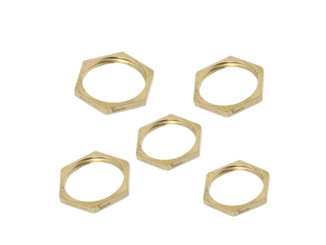 Conjunto De Conexões Para Tubos Com Porcas Sextavadas Cobre, Rosca
