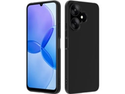 Lurelia Kit Proteção Para Xiaomi Redmi 13 4g, Capa Tpu Preta E Vidro De Ecrã