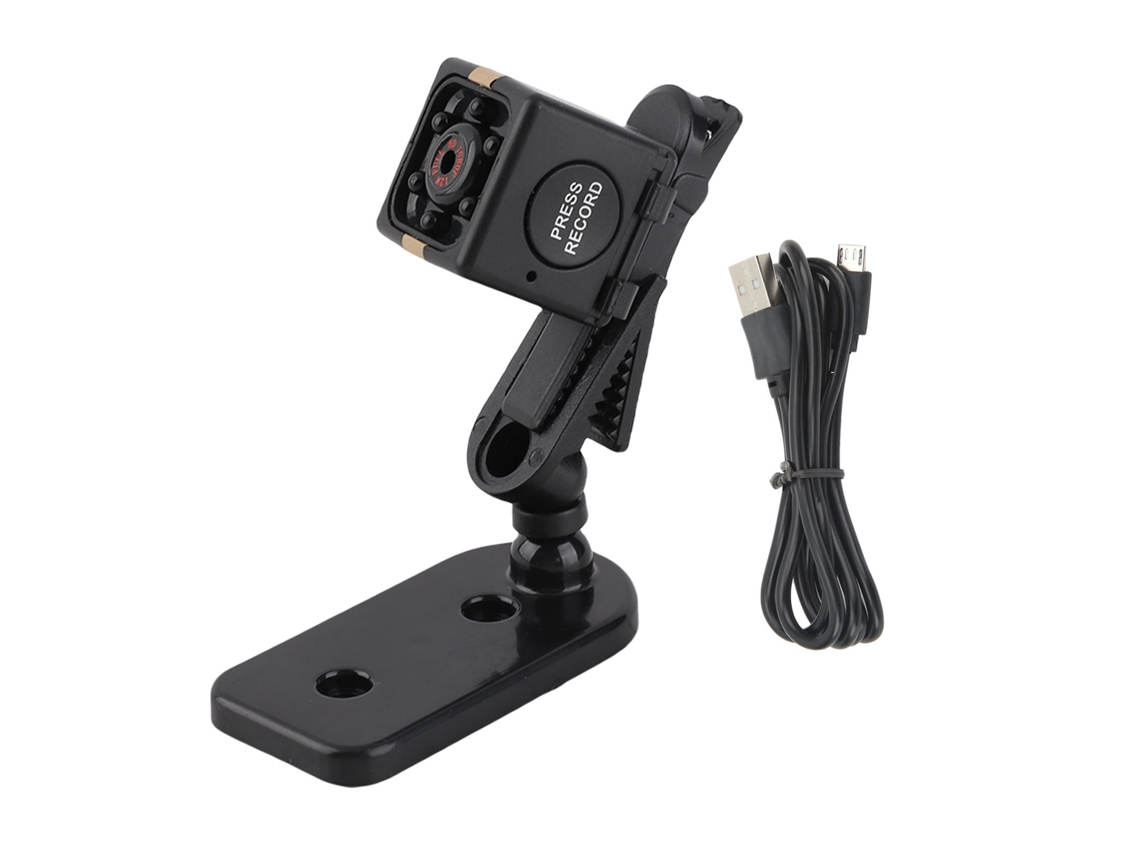 Câmera Compacta De Vigilância Exterior Com Detecção De Movimento Hd 1080p, Ângulo Amplio, Câmera Esportiva E Aérea