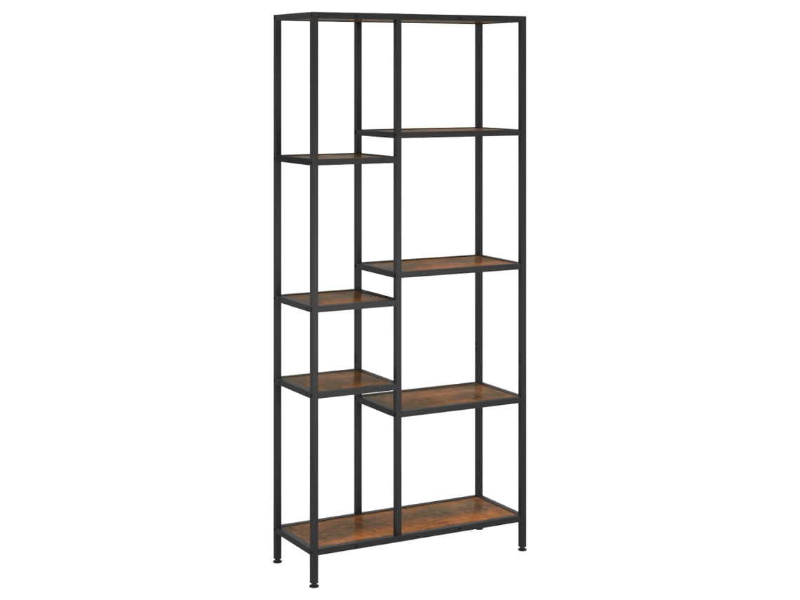 Book Shelf, Book Shelves Vidaxl Marrom Madeira Processada (n/a)