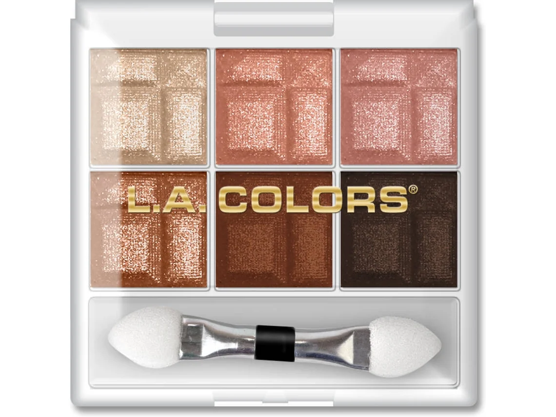 Paleta de Sombras de Olhos L.A. COLORS Earthy (4 gr)