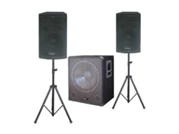 G-CUBE1512 :CONJUNTO SOM BI-AMPLIFICADO 2000Wmáx IBIZA