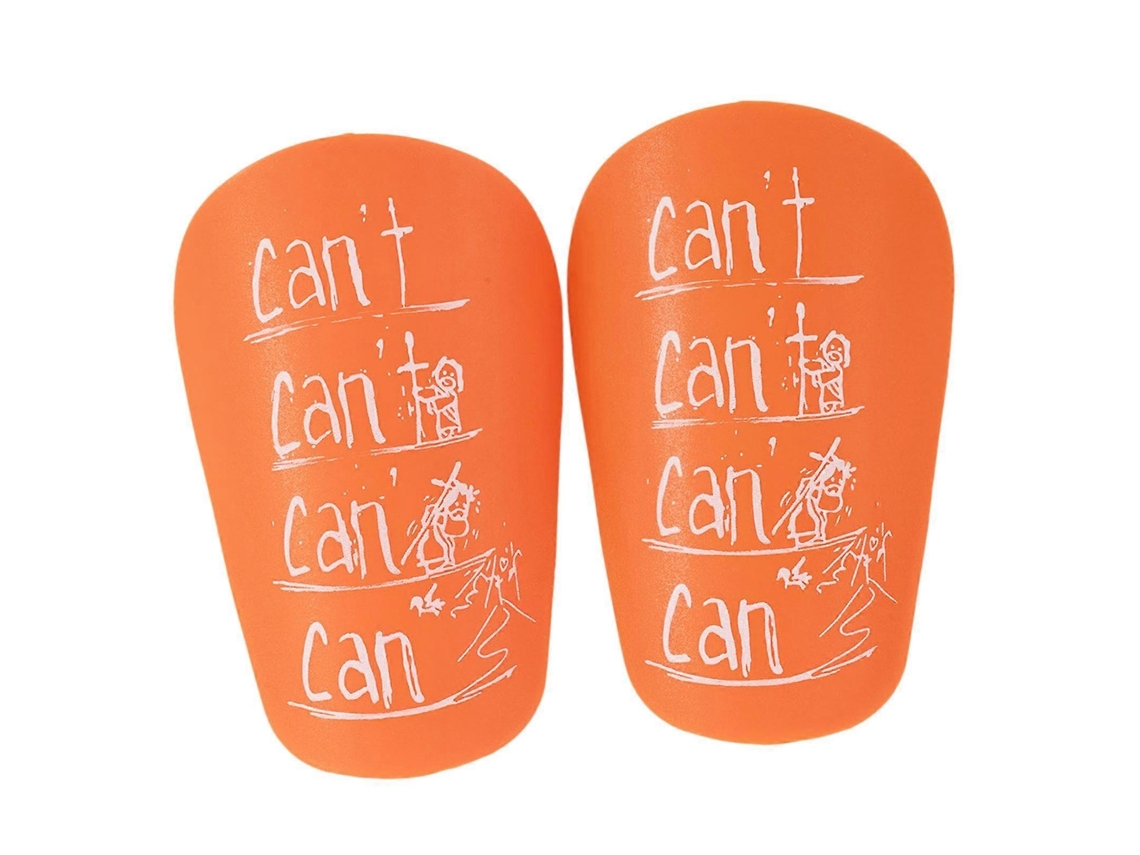 Lurelia Caneleiras De Futebol, 2 X, Mini Protetores De Perna De Futebol, Proteção Para Esportes Ao Ar Livre (verde, 8 Cm X 5 Cm, Laranja, 10 Cm X 6