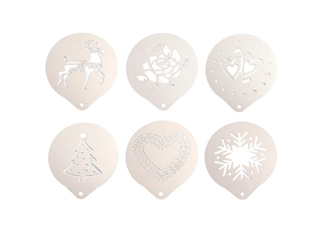 6pcs Modelo De Spray De Leite Allinless