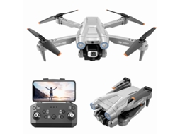 I3 Pro Mini Drone Bestvite Com Câmera Dupla 4k (2 Baterias Duração Da Bateria 15 Min Cinza)