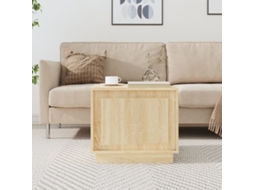 Vidaxl Mesa De Centro 51x50x44 Cm Derivados Madeira Carvalho Sonoma