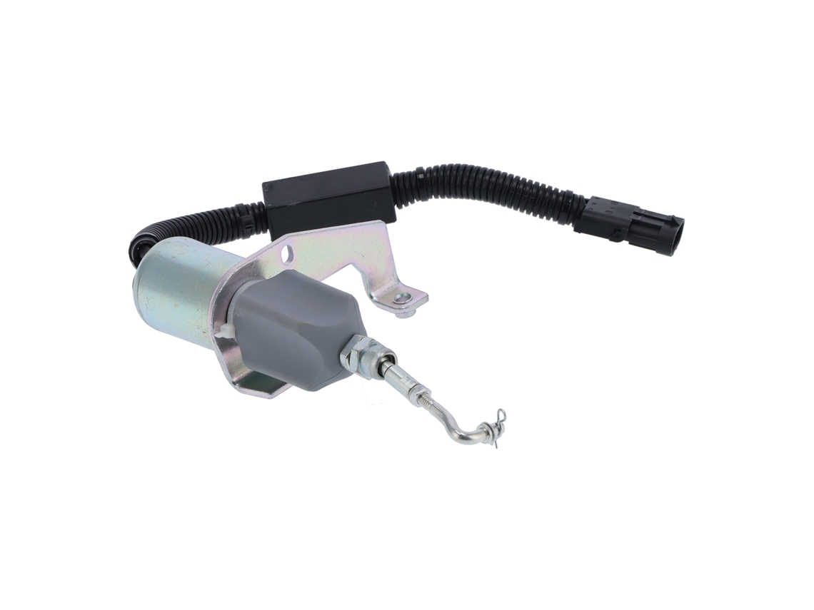 Válvula Solenoide De Desligamento De Combustível 24v Para Escavadeira Cummins Tosd‑03‑100