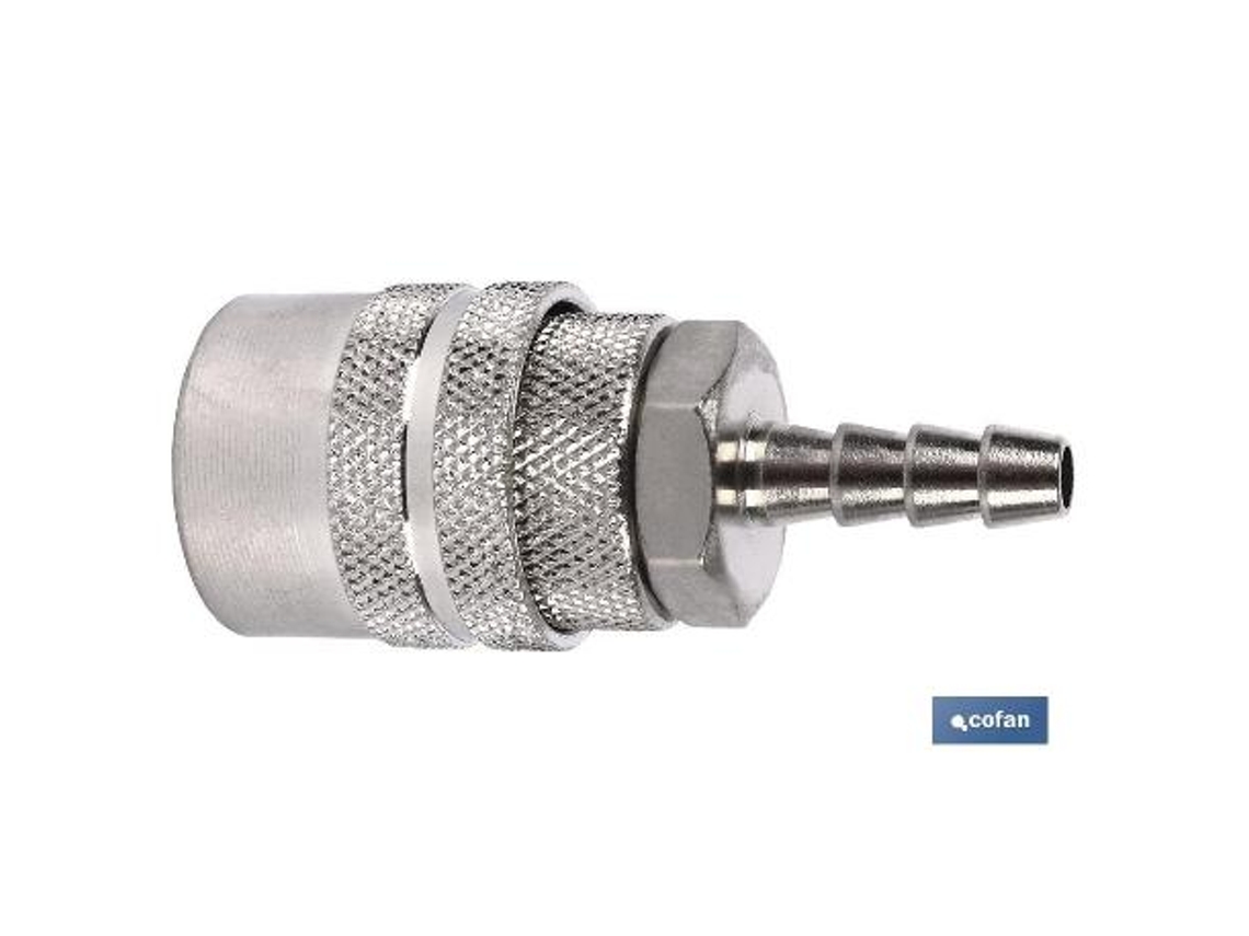 Enchufe rapido espiga tubo 8 mm