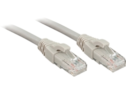 Cabo de Rede LINDY (RJ45 - 5 m - Cinzento)