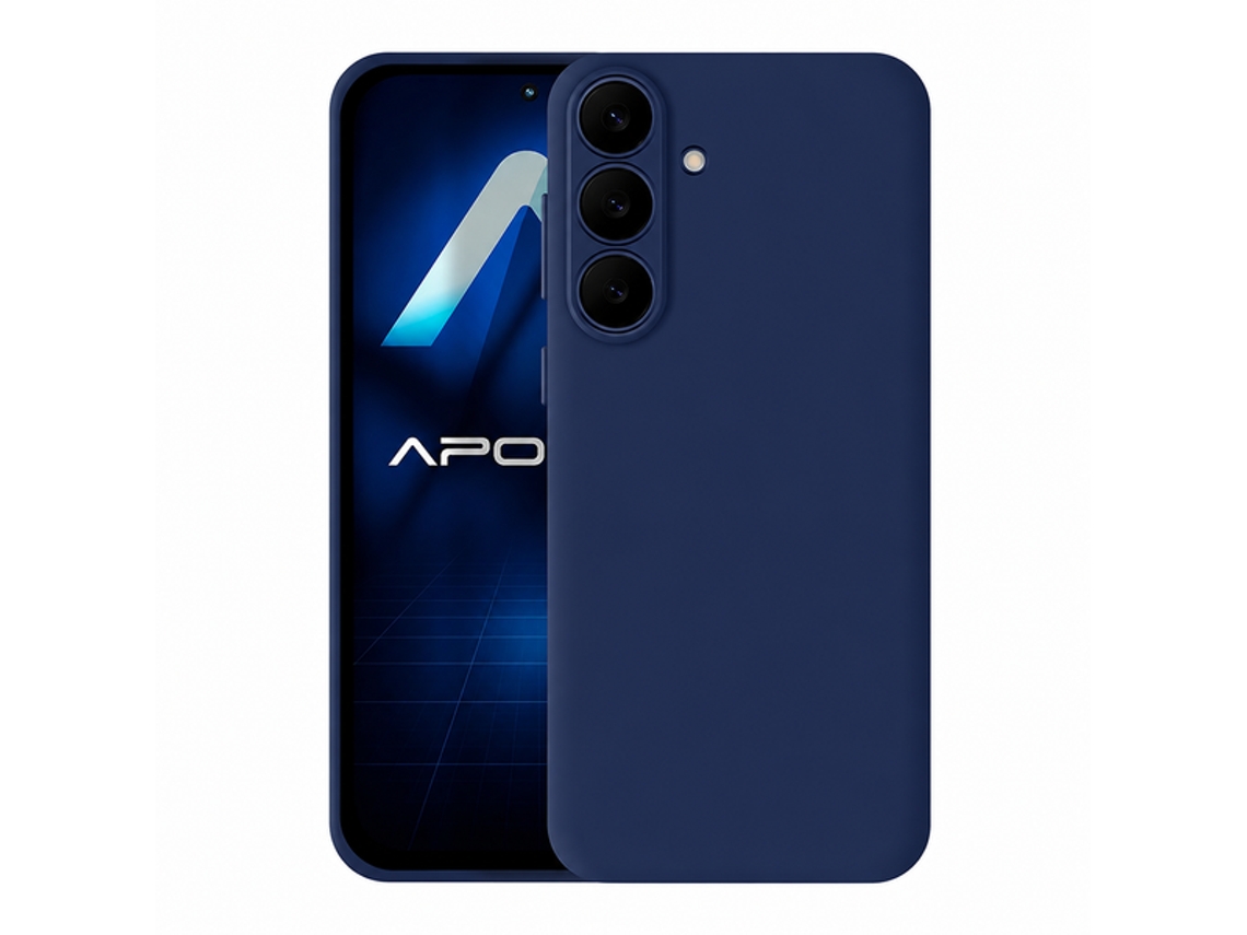 Capa Samsung Galaxy A57 Silicone Premium - Azul Escuro